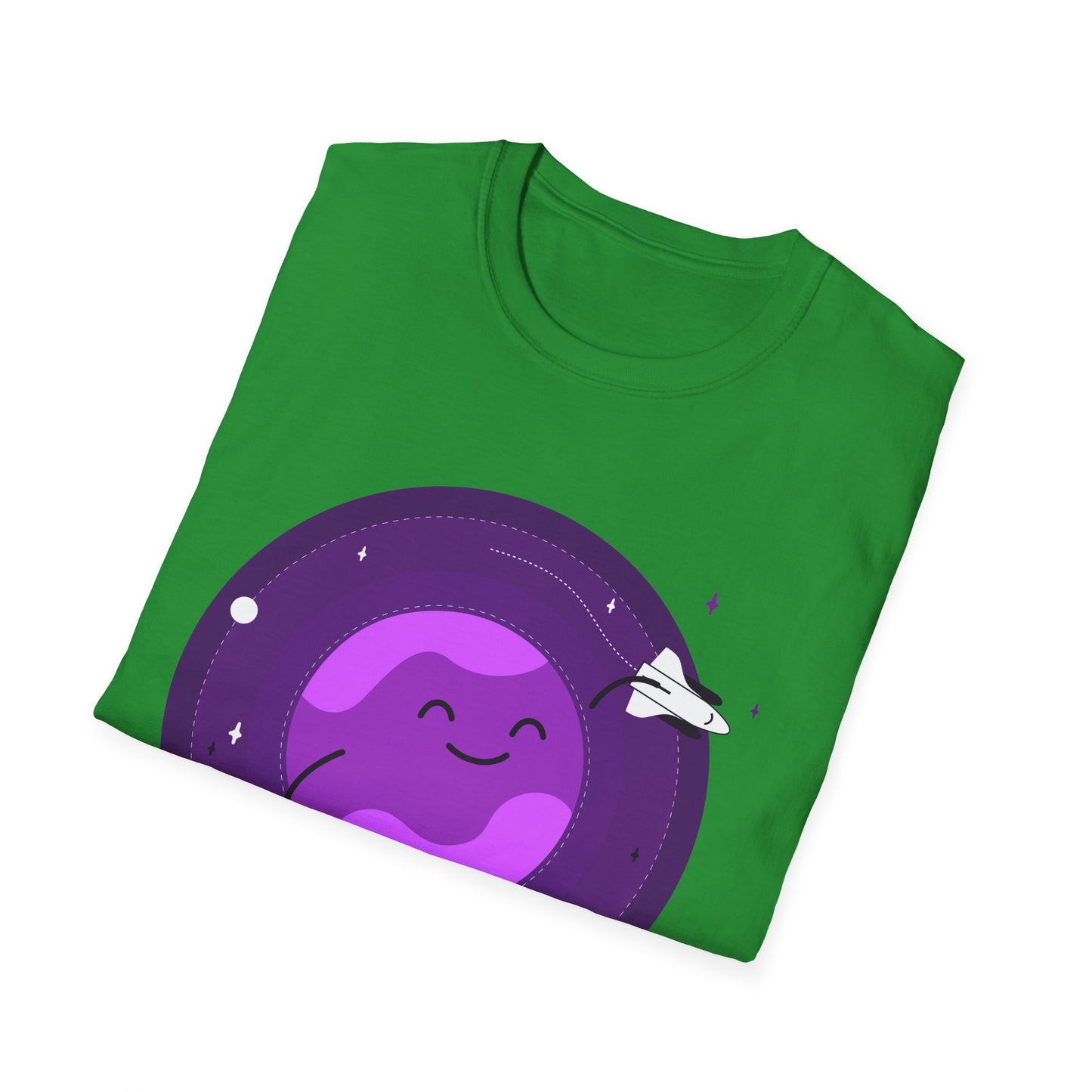 Cute Smiling Planet Unisex T-Shirt