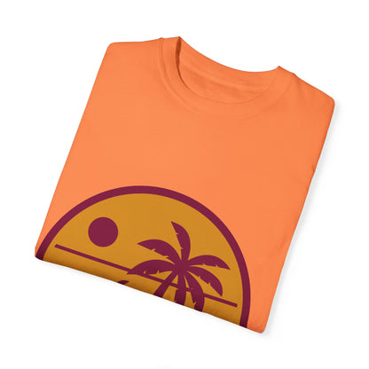 Retro Palm Tree Sunset Unisex T-Shirt