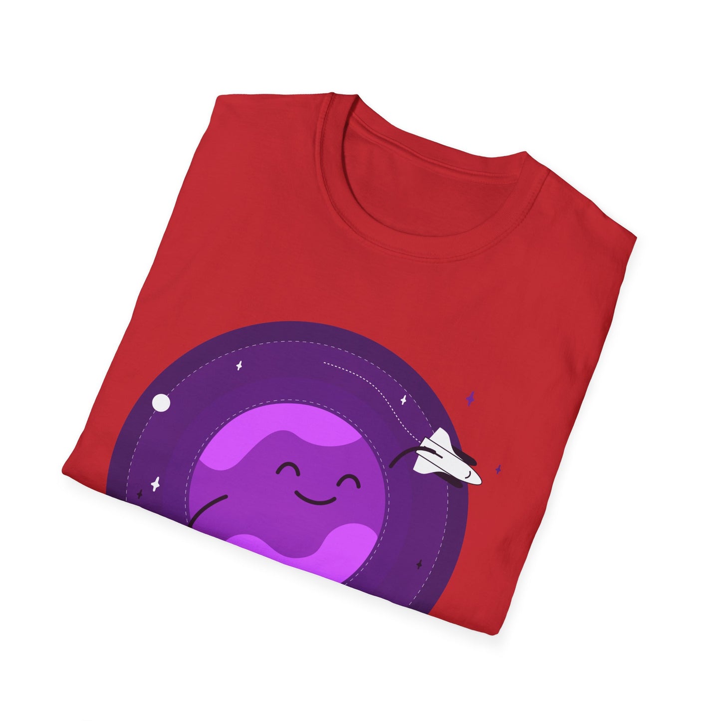 Cute Smiling Planet Unisex T-Shirt