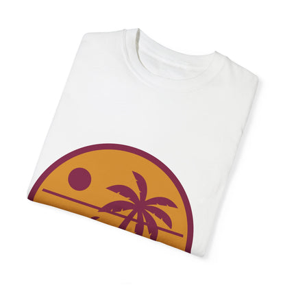 Retro Palm Tree Sunset Unisex T-Shirt