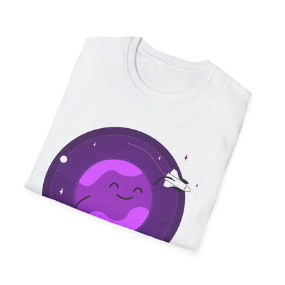 Cute Smiling Planet Unisex T-Shirt