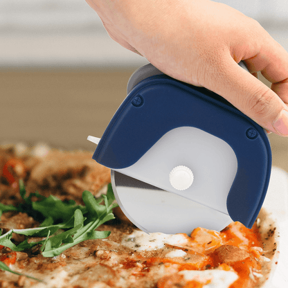 Stainless Steel Round Roller Pizza Cutter Mağazam