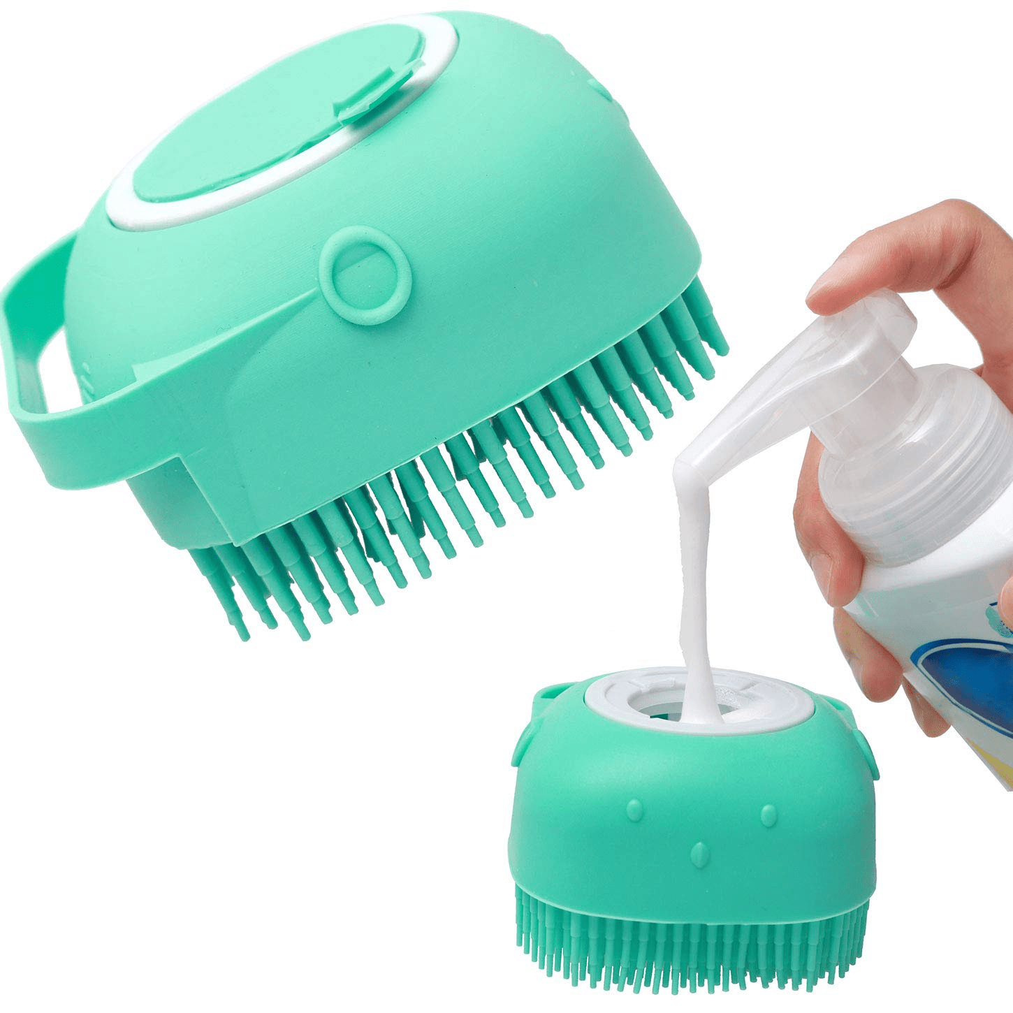 Pet Dog Shampoo Massager Brush Cat Massage Comb Mağazam