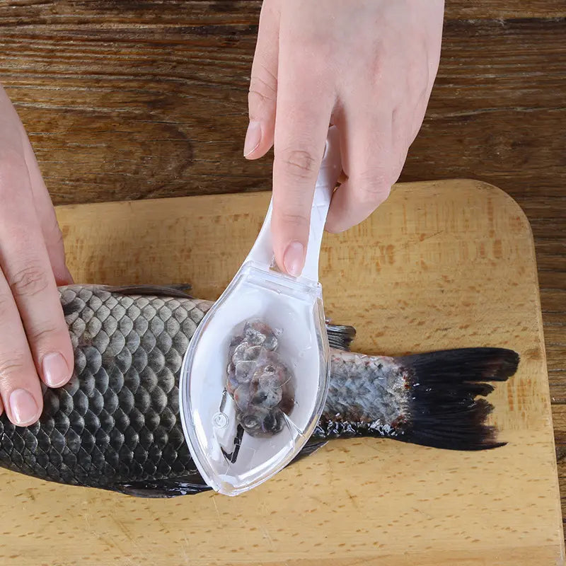 Fish Skin Brush Scraping Fish Scale Brush Grater Quick Disassembly Fish Knife Cleaning Mağazam