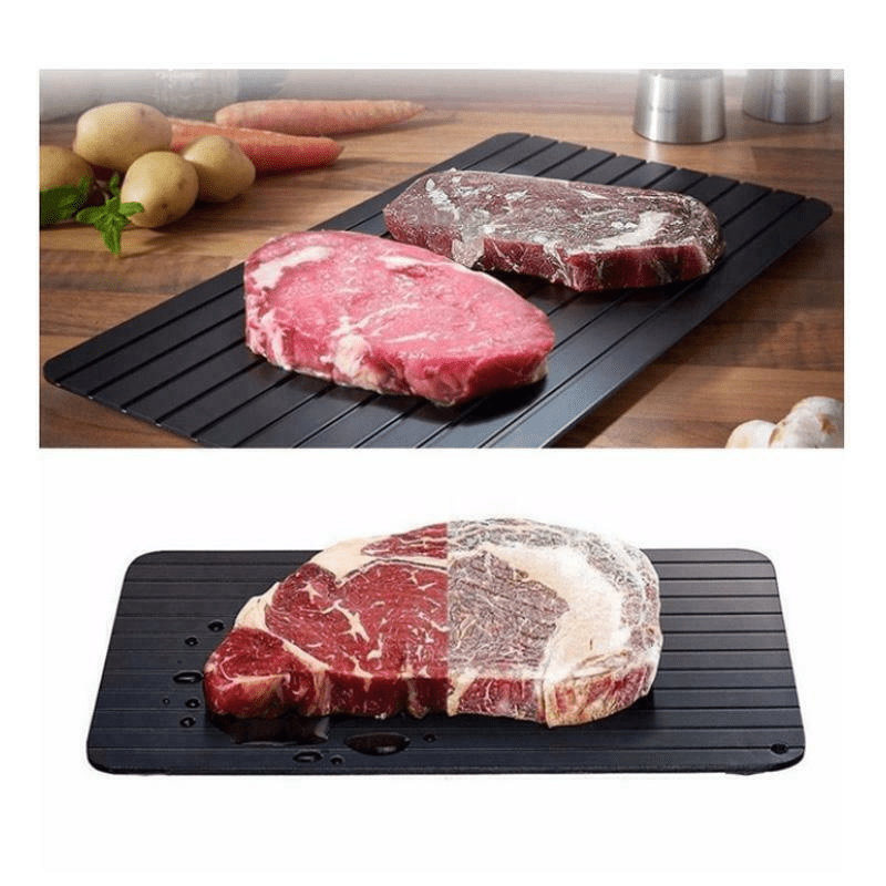 Fast Defrost Tray Fast Thaw Frozen Food Meat Fruit Quick Defrosting Mağazam