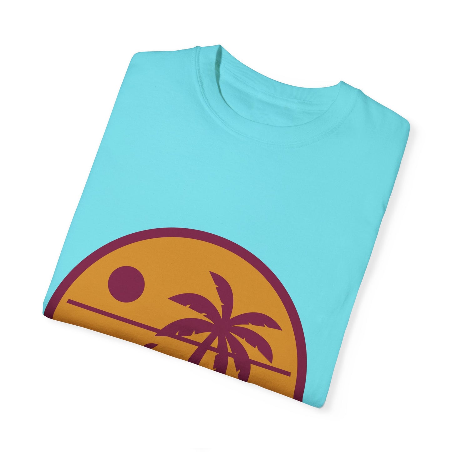 Retro Palm Tree Sunset Unisex T-Shirt