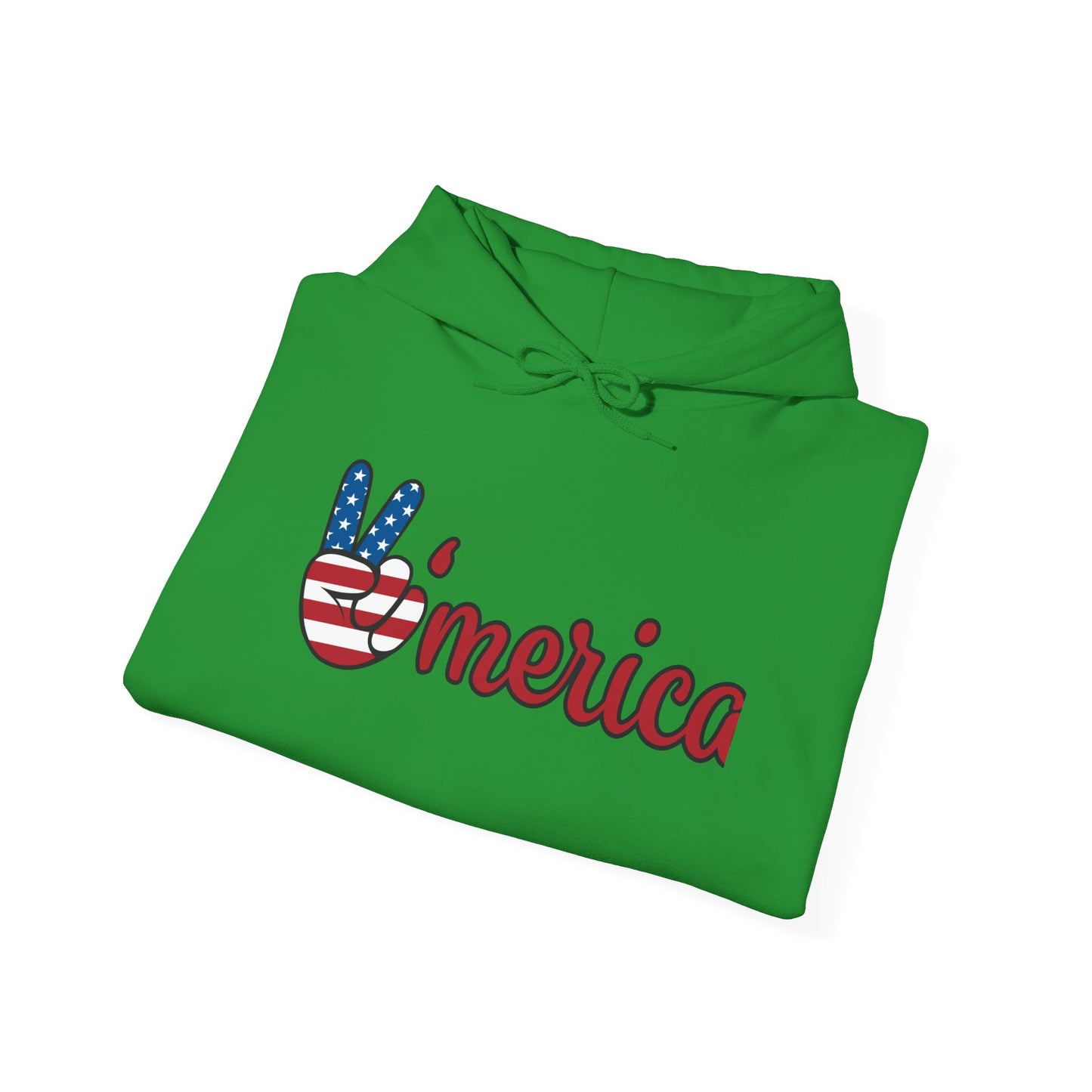 Peaceful America Unisex Hoodie - Heavy Blend™ Sweatshirt