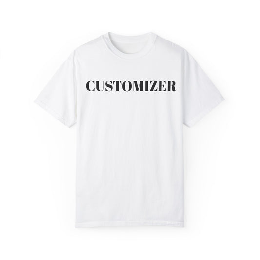 Customizable Unisex Garment-Dyed T-Shirt - Perfect for Personalization and Gifts