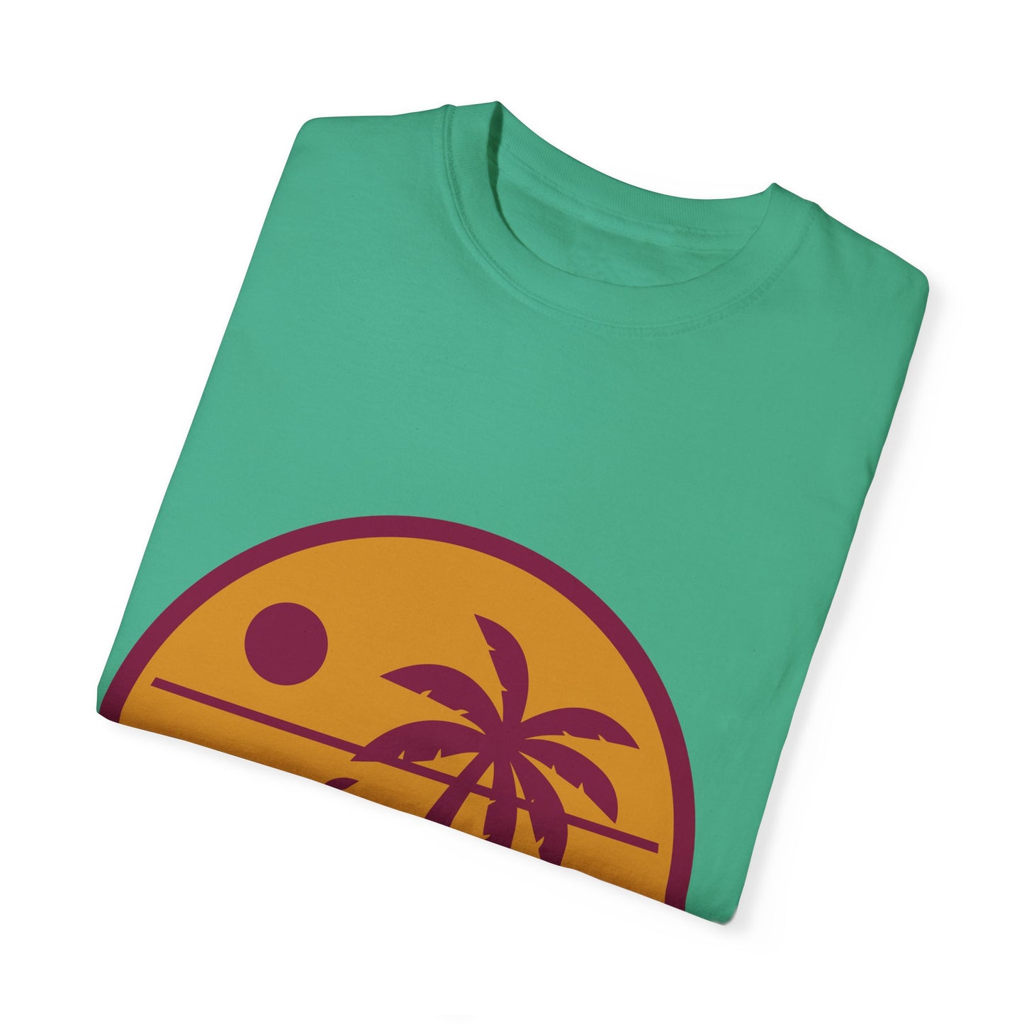 Retro Palm Tree Sunset Unisex T-Shirt