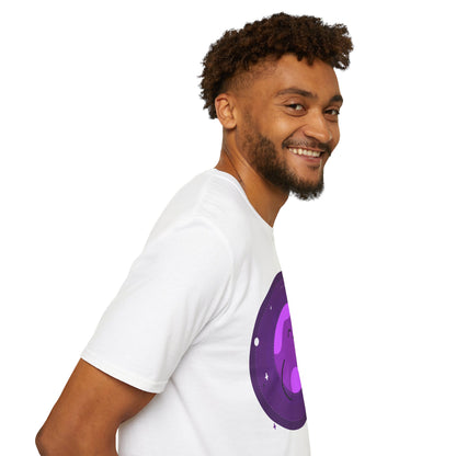 Cute Smiling Planet Unisex T-Shirt